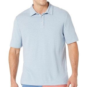 Faherty Brand Cloud Cotton Striped Polo